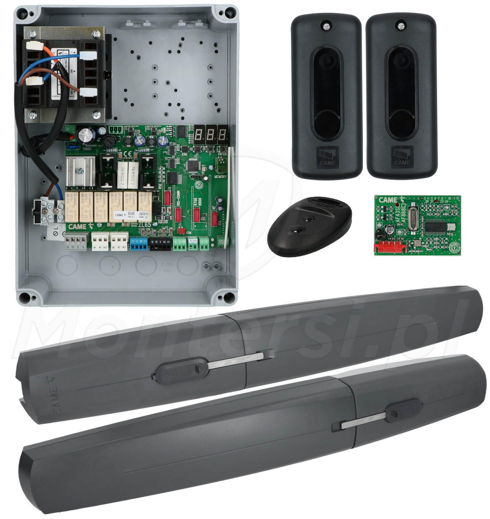 AXI 25 SAFE SPACE - Zestaw do bramy skrzydłowej 2.5m/250kg