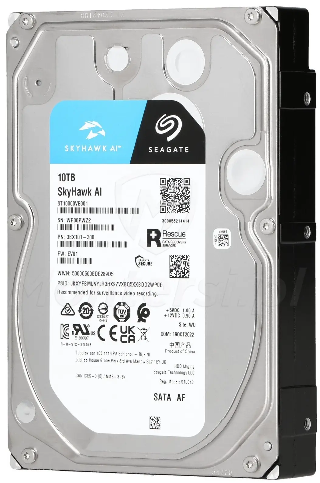 ST10000VE001 - Dysk twardy 10 TB do rejestratora