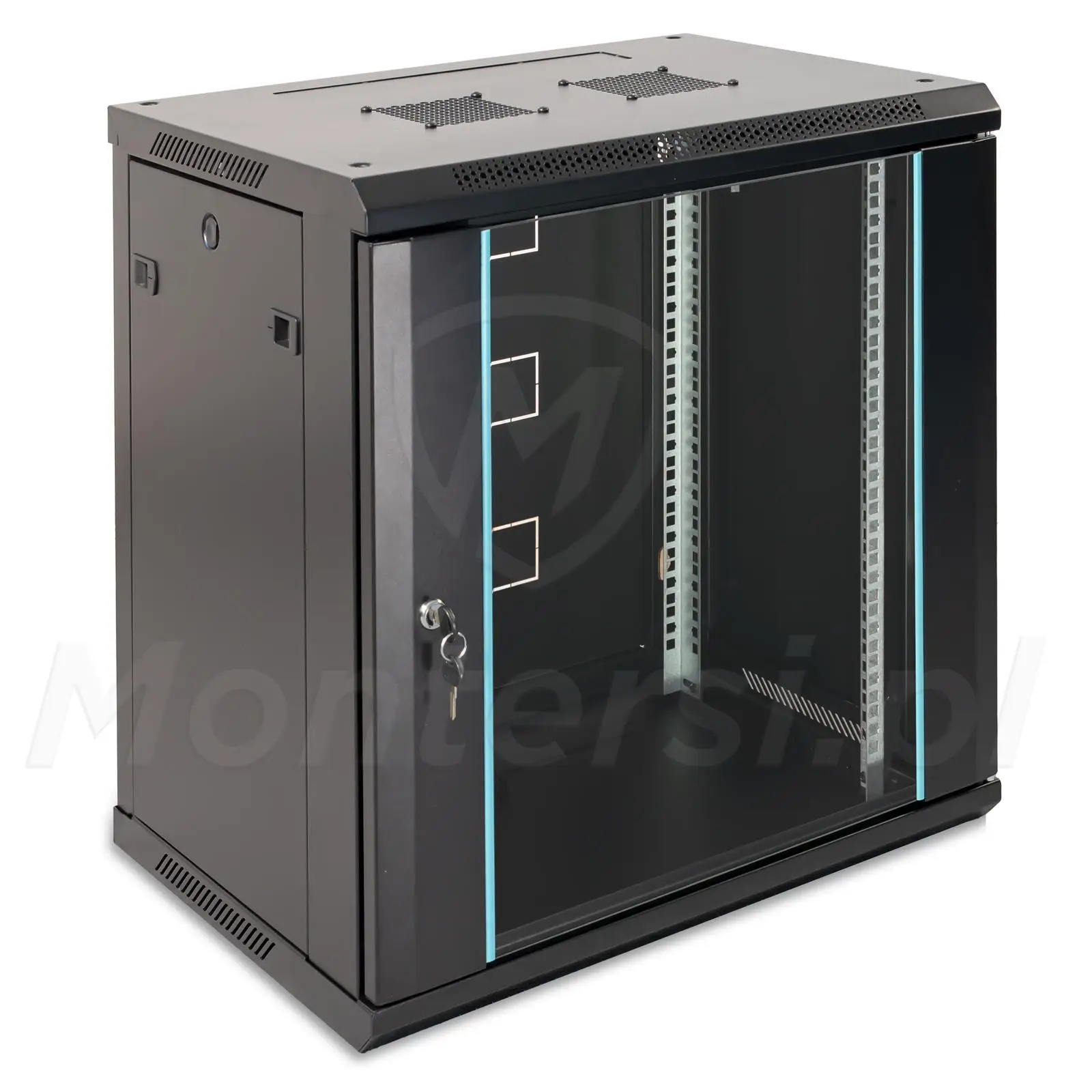 PIX-R19W-15U-600-B - Szafa wisząca 15U