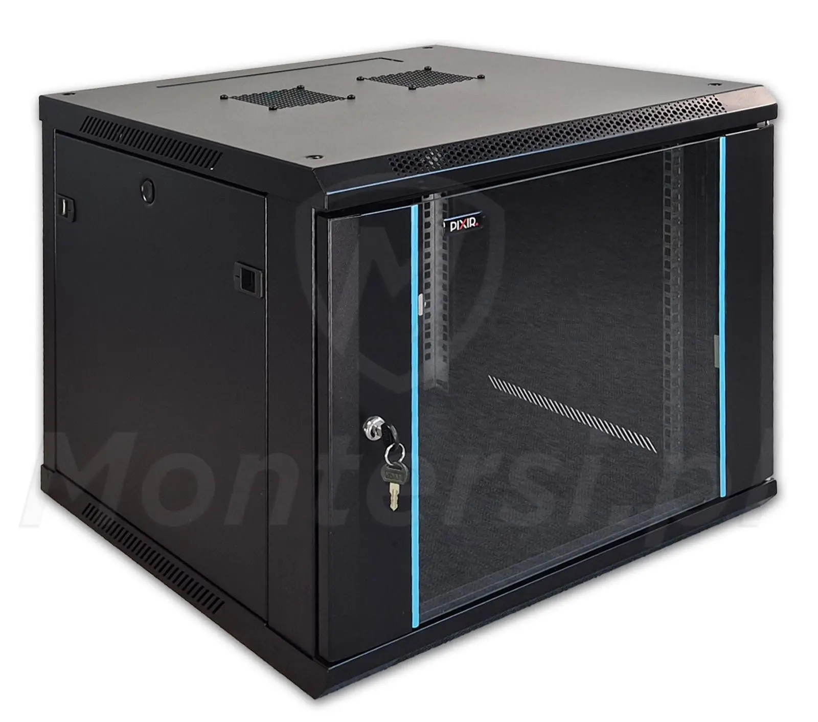 PIX-R19W-9U-450-B - Szafa wisząca 9U