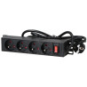 PIX-R10-PDU4-B - Listwa zasilająca RACK 10&#34;