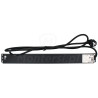 PIX-R19-PDU8-B - Listwa zasilająca RACK 19"