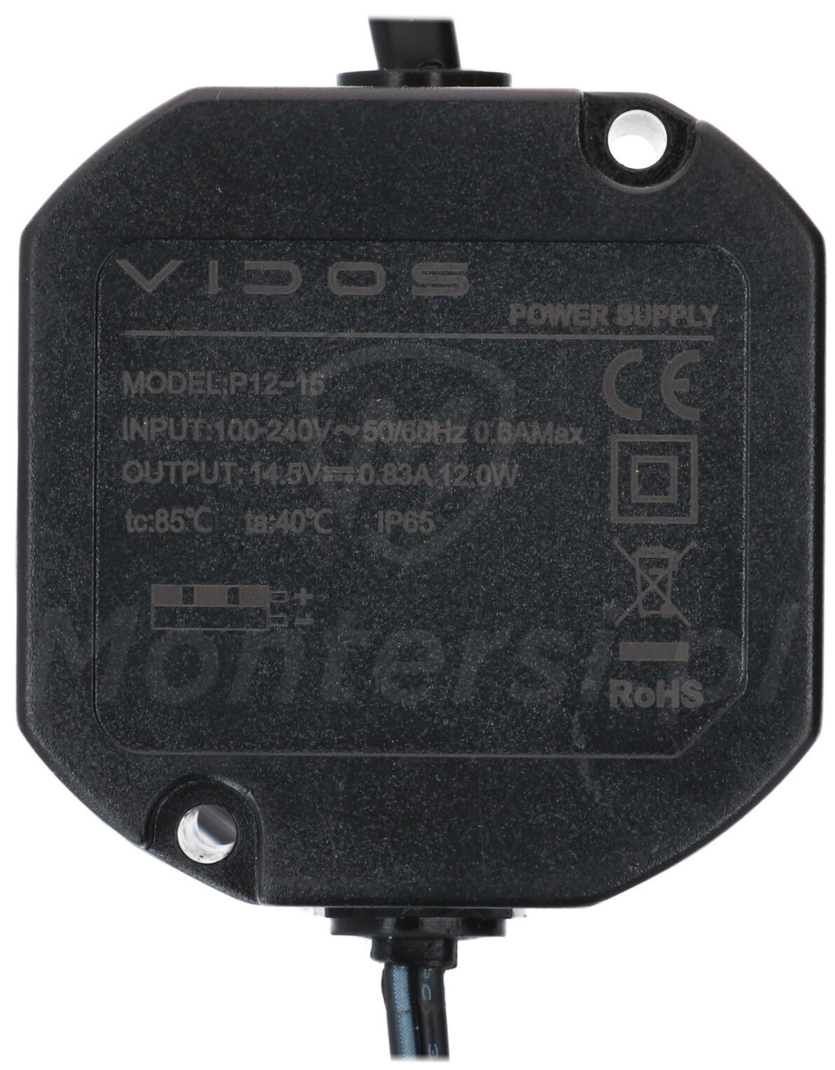 P12/15 - Dopuszkowy zasilacz 14.5 V, 0.83A