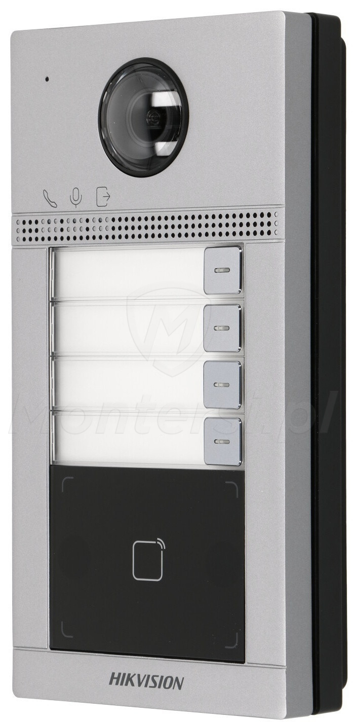 DS-KV8413-WME1(C)/Surface - 4 abonentowy natynkowy panel bramowy IP