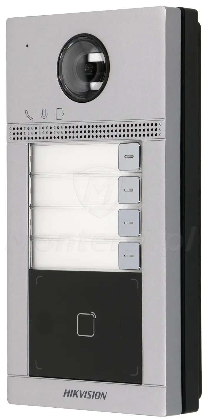 DS-KV8413-WME1(C)/Surface - 4 abonentowy natynkowy panel bramowy IP