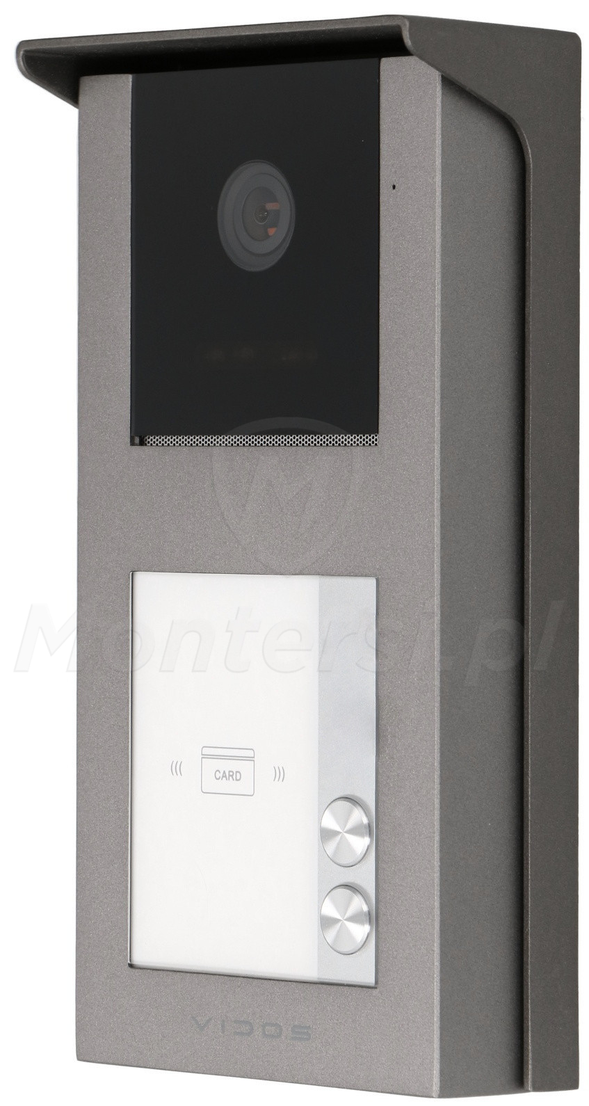 S11-2 - 2-abonentowy panel bramowy, czytnik UNIQUE, VIDOS X