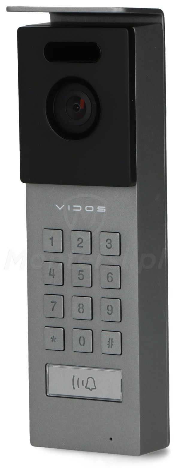 S12D - 1-abonentowy panel bramowy, VIDOS X