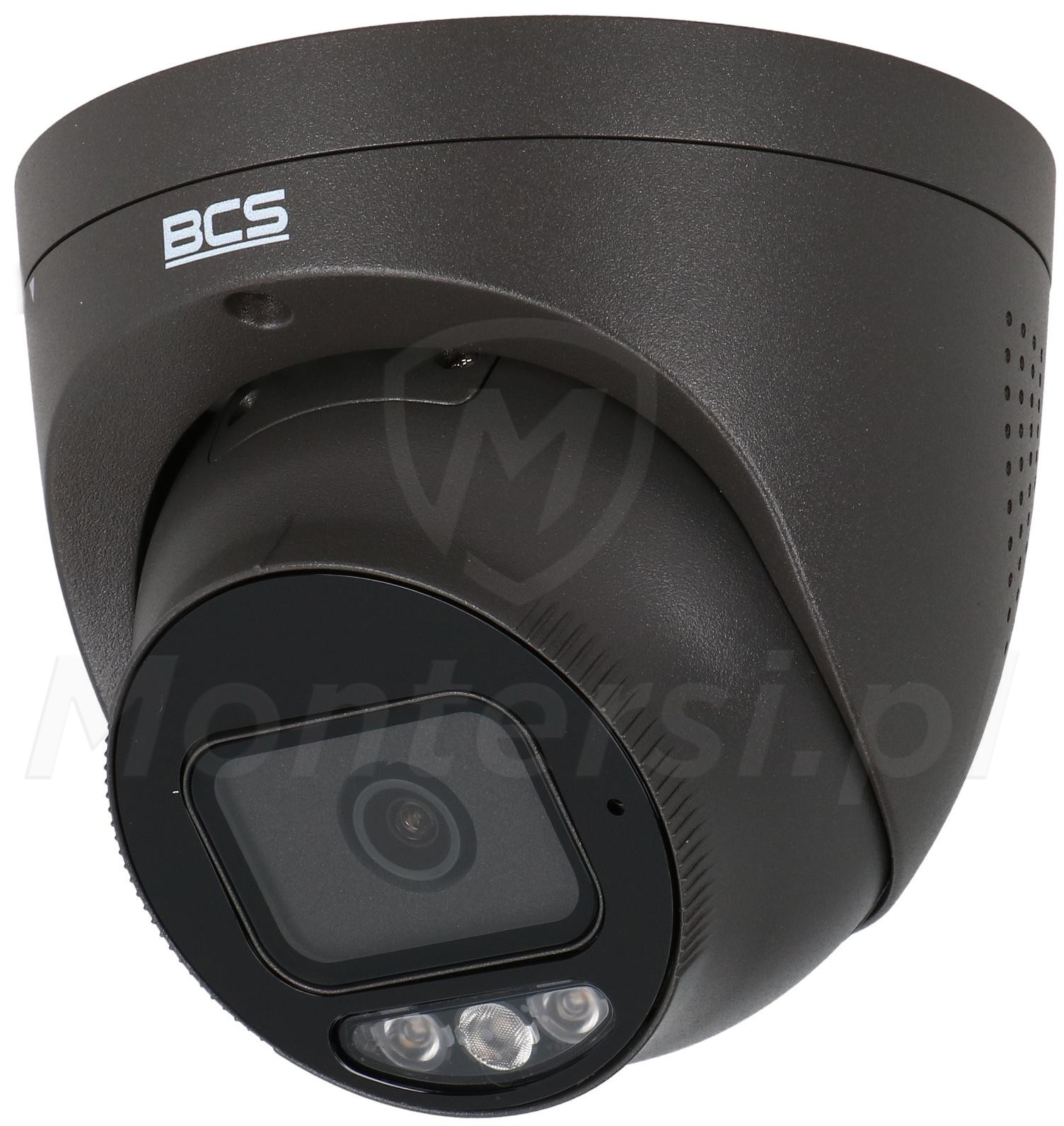 BCS-P-EIP28FSR3L3-Ai2-G(2) - Kopułkowa kamera IP, 8 Mpx, IR+LED