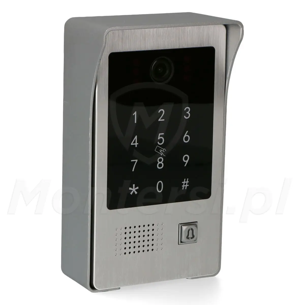 S20DA - 1-abonentowy panel bramowy, 800TVL, RFID