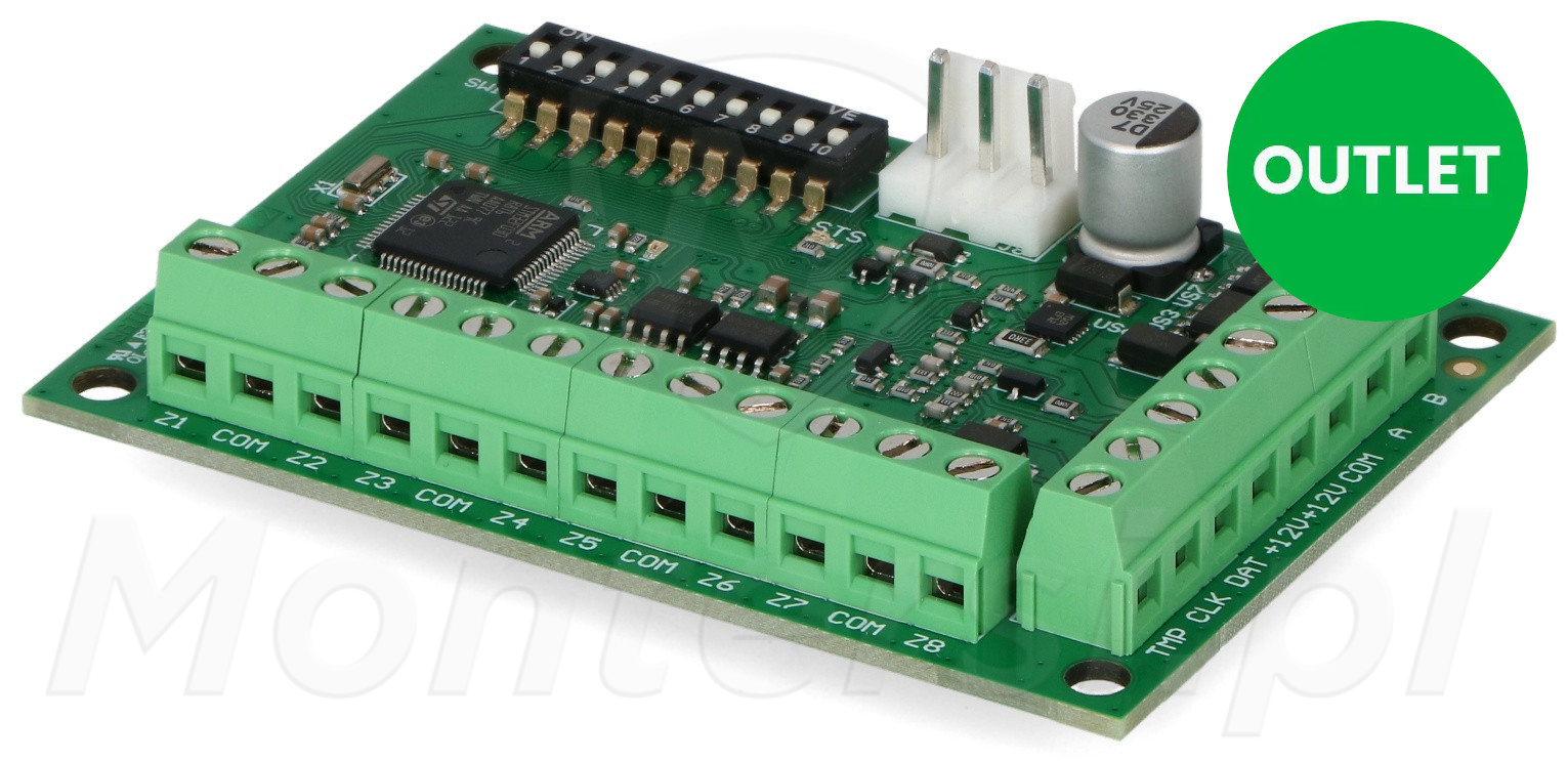 INT-E - Ekspander wejść OUTLET (Produkt pozwrotowy )