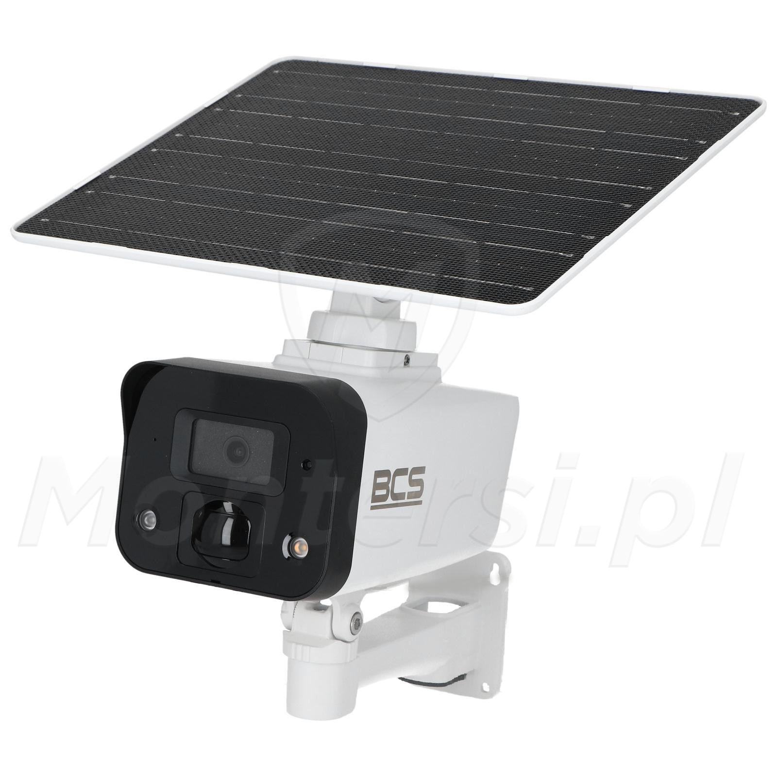 BCS-L-TIP24FCR3L2-Ai-4G(SET) -  Kamera IP z panelem solarnym, 4 Mpx, IR+LED