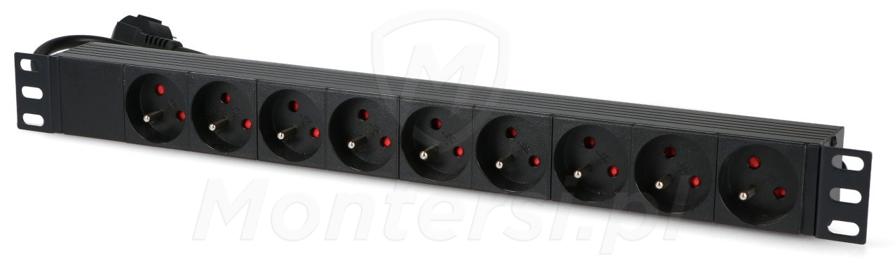 LZ1U9GBW - Listwa zasilająca 9 x 230V