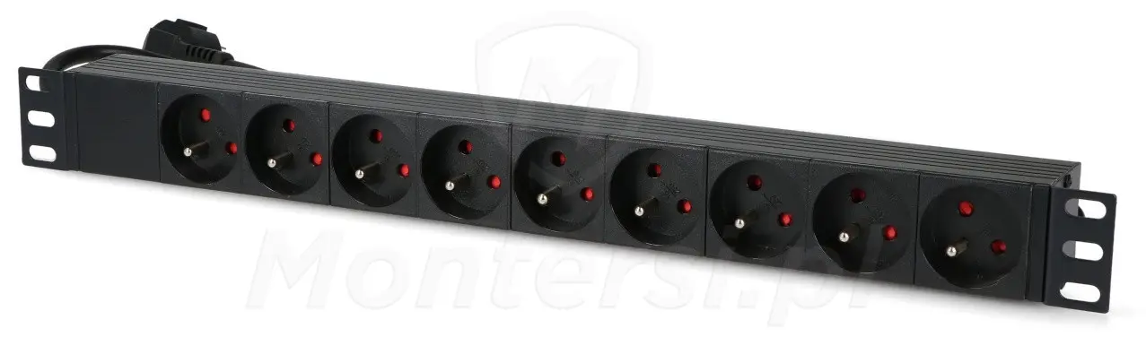 LZ1U9GBW - Listwa zasilająca 9 x 230V