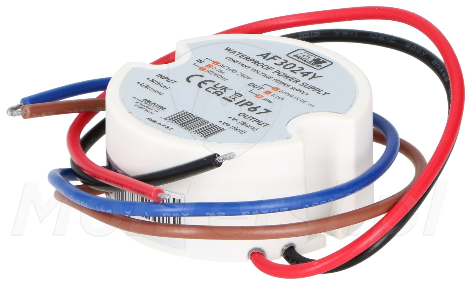 ZASILACZ IMPULSOWY 24V/1.25A-TP-V2 MW POWER