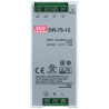 DR-75-12 - Zasilacz na szynę DIN 12V/1x6.3A