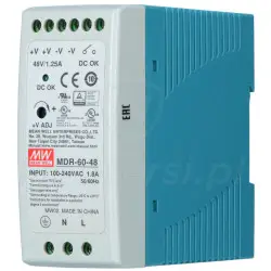 MDR-60-48 - Zasilacz na...