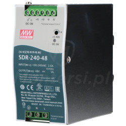 SDR-240-48 - Zasilacz na...