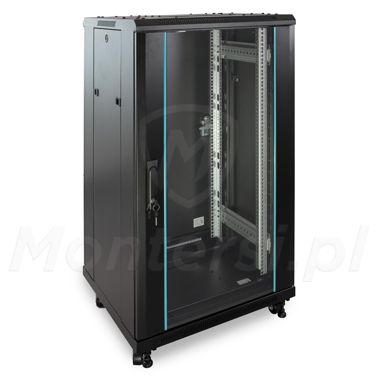 PIX-R19S-22U-600-B - Szafa stojąca 22U