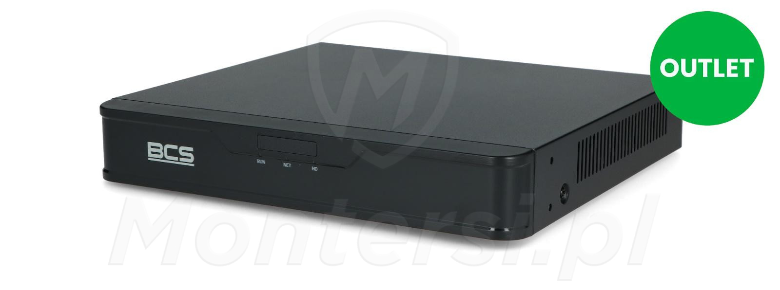 BCS-P-NVR0401-4KE-III - 4-kanałowy rejestrator IP, 4K OUTLET ( zarysowana górna obudowa )