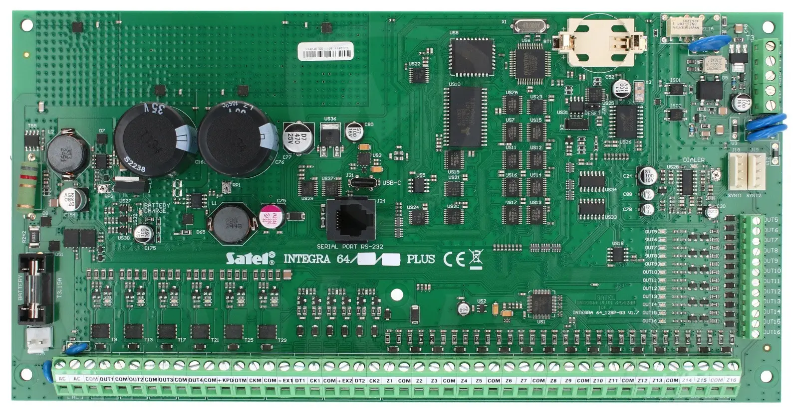 INTEGRA 64 Plus - Centrala alarmowa, Grade 3