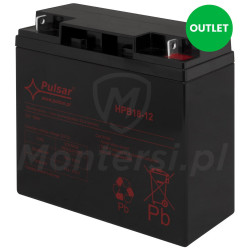 18 Ah / 12 V  - Akumulator...