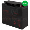 18 Ah / 12 V  - Akumulator HPB18 OUTLET ( Przetarta obudowa )