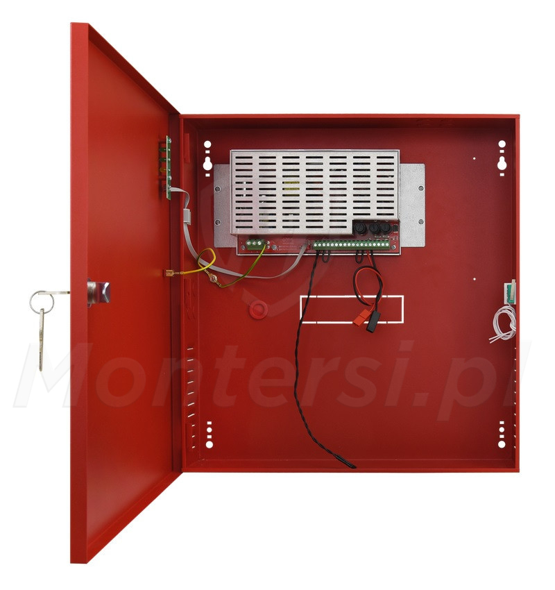 EN54C-2A17 - Zasilacz buforowy 24 V / 2 A, 2x 17 Ah