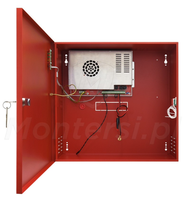 EN54C-10A28 - Zasilacz buforowy 24 V / 10 A, 2x 28 Ah