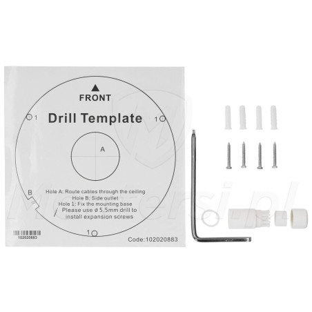 DS-2CD2387G3-LIS2UY/SL - akcesoria
