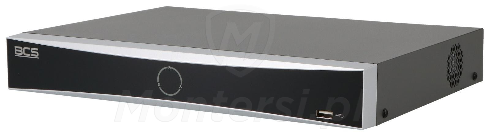 BCS-V-NVR0801-A-4KE(3) - 8-kanałowy rejestrator IP, 12 Mpx, 80 Mb/s