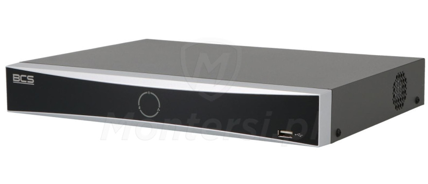 BCS-V-NVR0801-A-4KE(3) - przód rejestratora