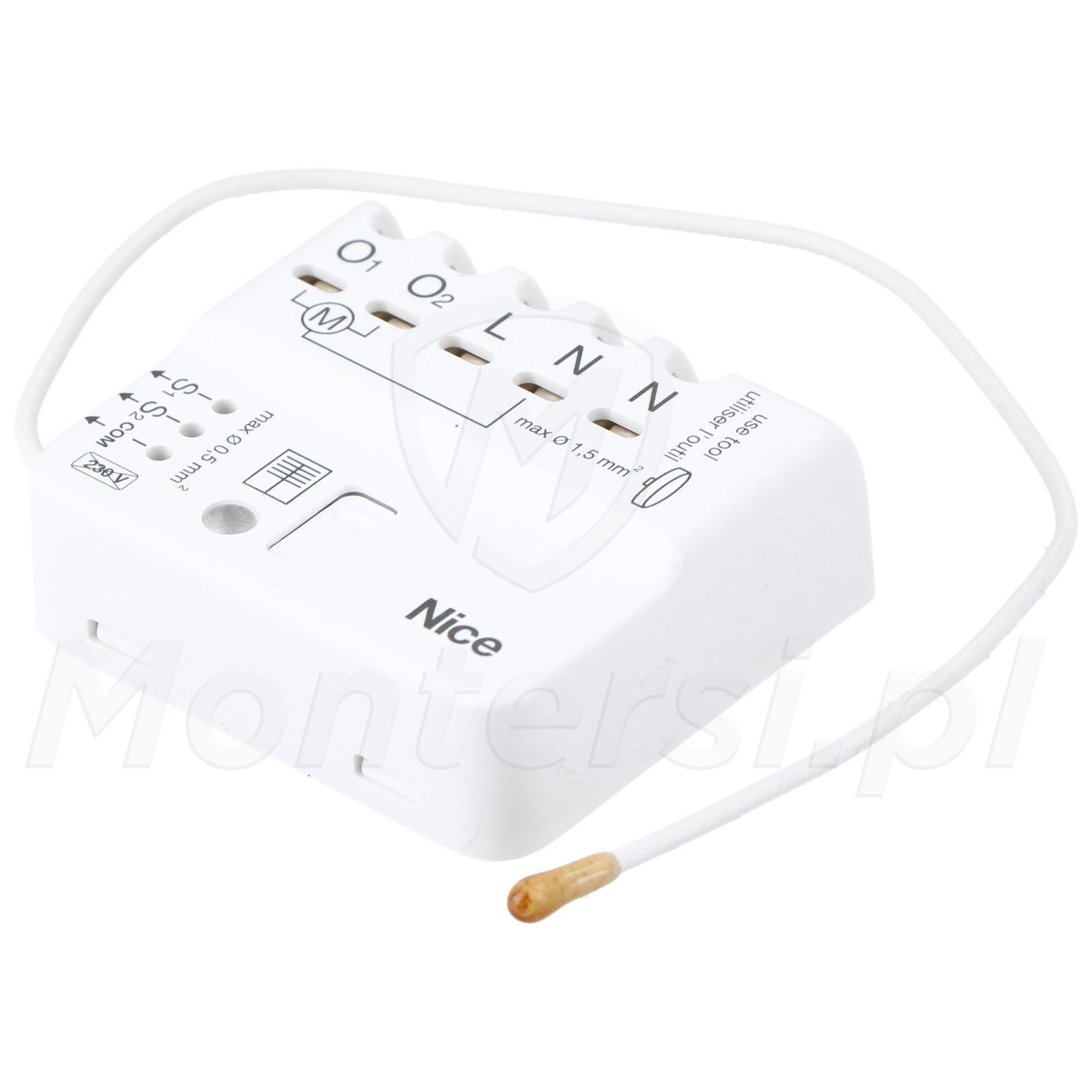 BiDi-MiniShutter - przód sterownika