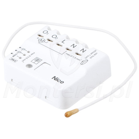 BiDi-MiniShutter - przód sterownika