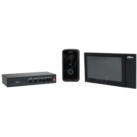 KTP02 - zestaw wideodomofonowy IP KIT