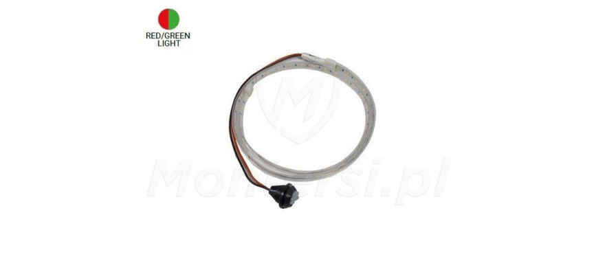 Oświetlenie szlabanu czerwono zielony led