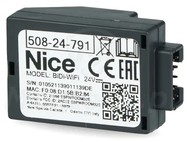 BiDi WIFI - Moduł programowania WiFi