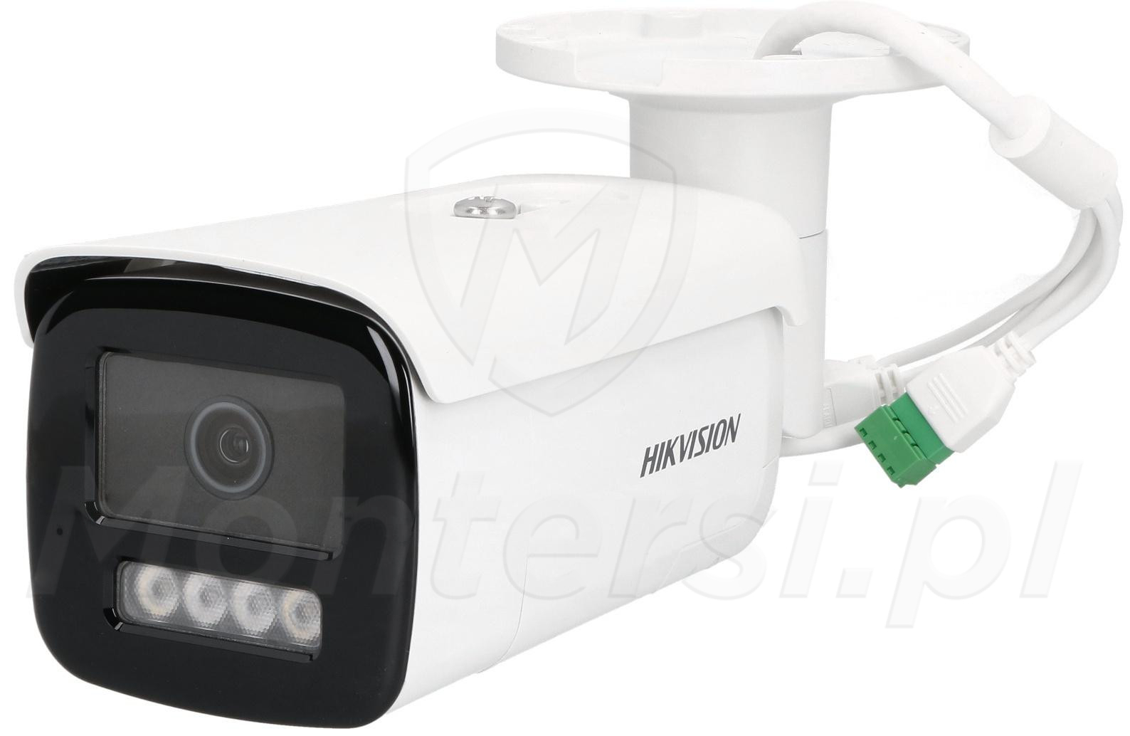 DS-2CD2T47G2H-LISU/SL(2.8mm) - Tubowa kamera IP 4Mpx, IR+LED, WDR 130 dB