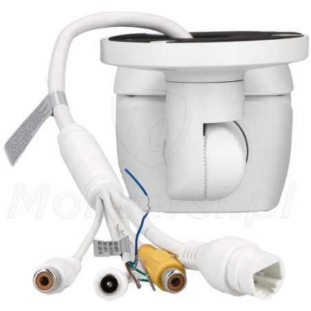 tył kamery - przewody