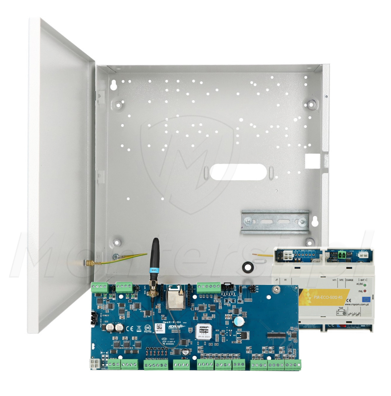 Neo-IP-64-SET  - Zestaw centrali alarmowej z modułem Wi-Fi