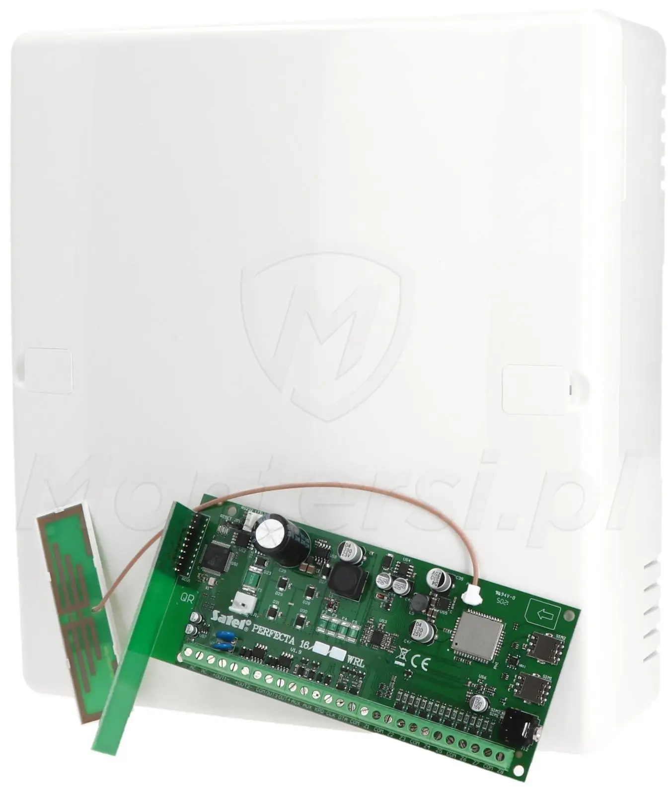 PERFECTA 32-WRL SET-A - Centrala alarmowa z anteną i obudową