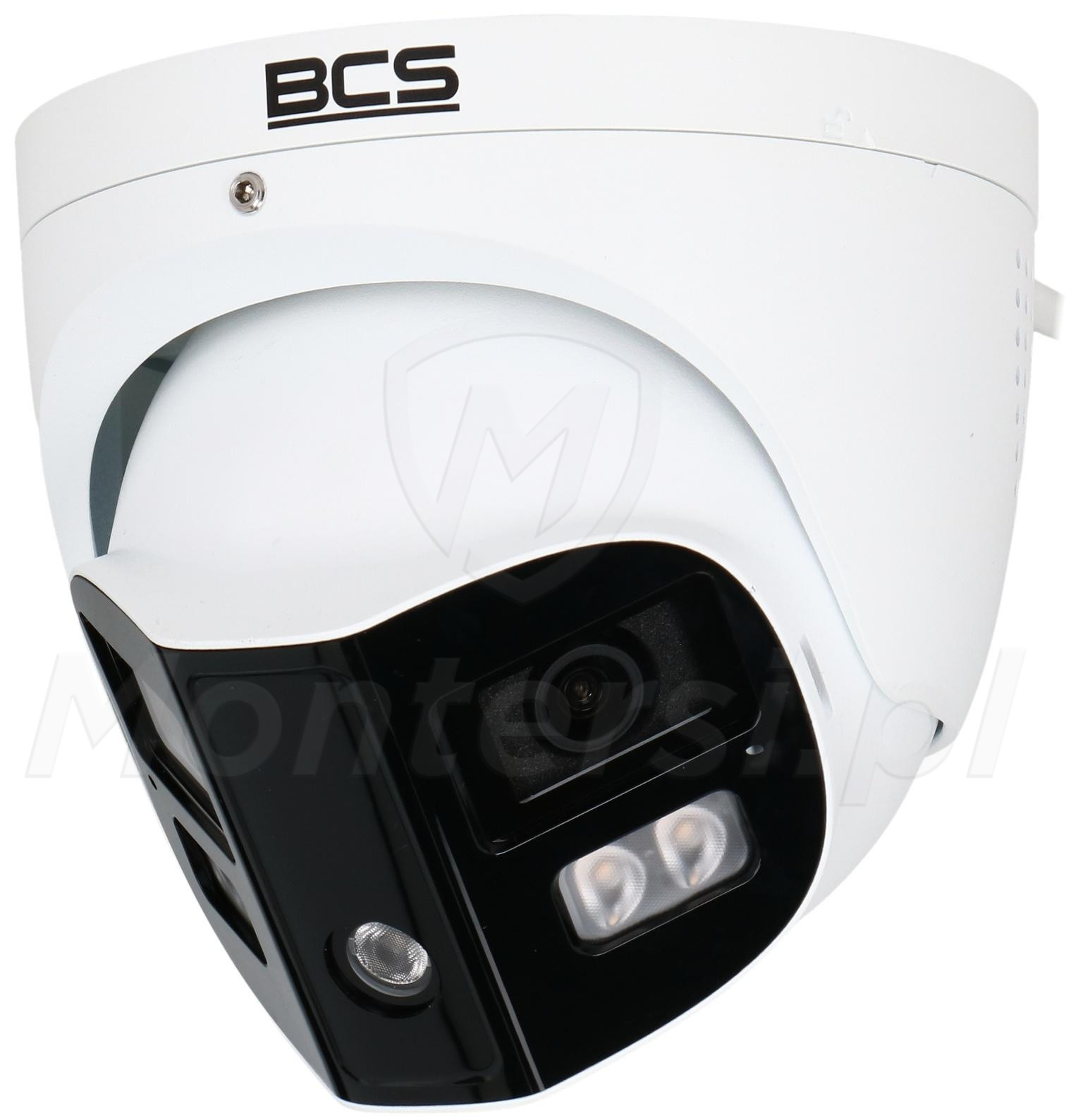 BCS-P-PEIP2X4FCR3L3-Ai1 - Kopułkowa kamera IP 8Mpx, IR+LED, WDR 120 dB