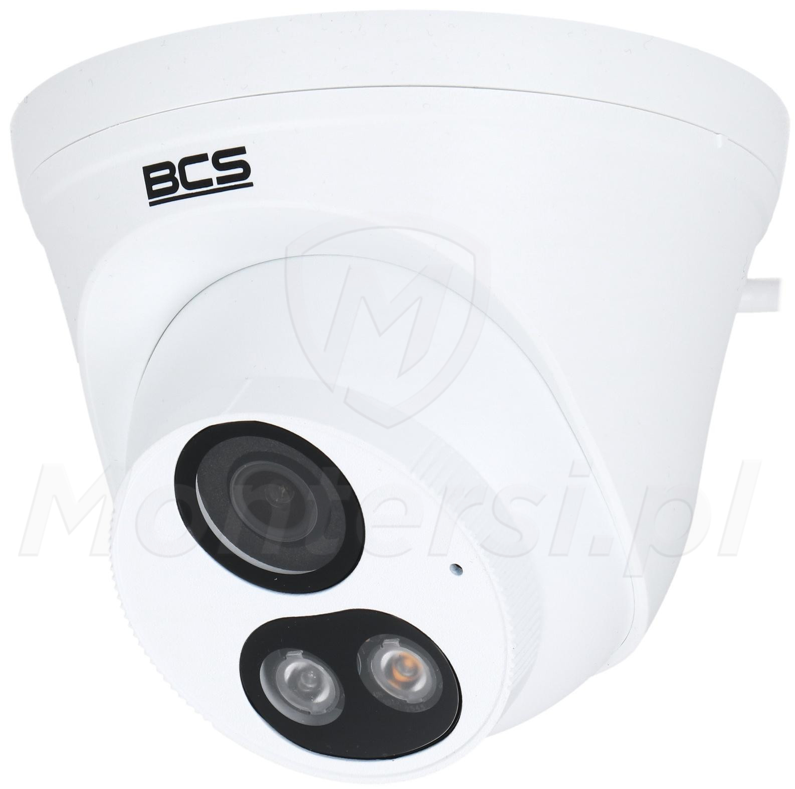 BCS-P-EIP18FSR3L3-Ai - Kopułkowa kamera IP, 8 Mpx, IR+LED, Mikrofon