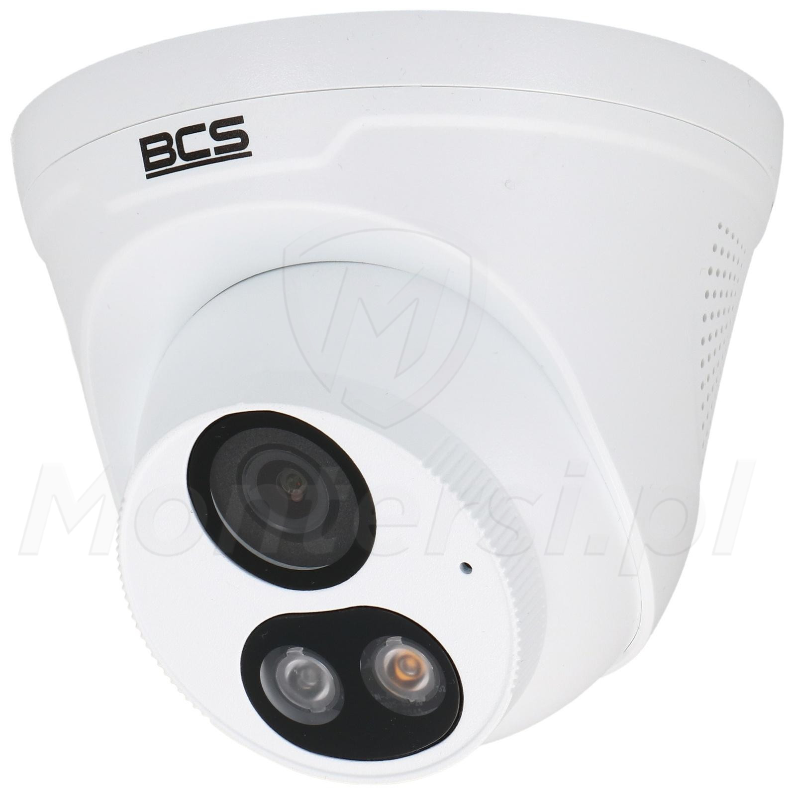 BCS-P-EIP14FSR3L3-Ai1 - Kopułkowa kamera IP, 4 Mpx, IR+LED, Mikrofon + Głośnik