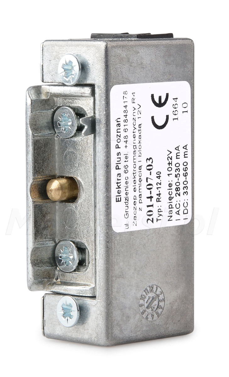 R4 - Elektrozaczep z pamięcią i blokadą