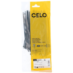 Opaska kablowa czarna 2,5 x...