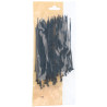 Opaska kablowa czarna 2,5 x 150 mm - 100szt