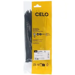 Opaska kablowa czarna 3,6 x...