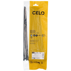 Opaska kablowa czarna 3,6 x...