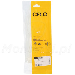 Opaska kablowa biała 3,6 x...