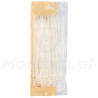 Opaska kablowa biała 3,6 x 200 mm - 100szt